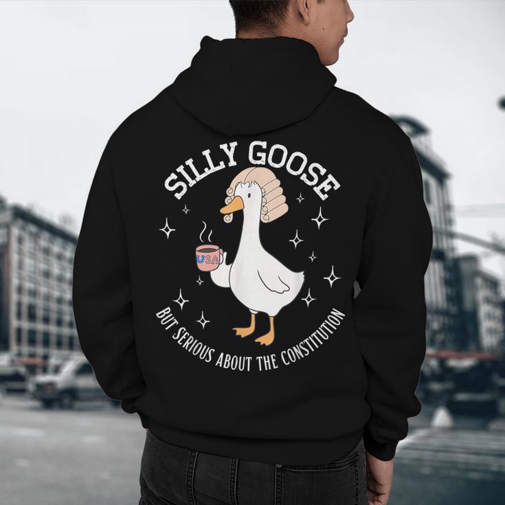 Silly Goose Constitution History Teacher Middle School Men's Hoodie Back Print, novelty gifts, funny gifts Silly Goose Constitution History Teacher Middle School Men's Hoodie Back Print, novelty gifts, funny gifts