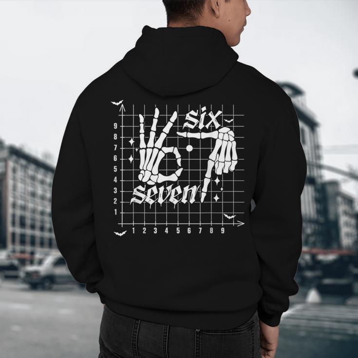 Six Seven Coordinate 67 Skeleton Math Teacher 67 Men's Hoodie Back Print, novelty gifts, funny gifts Six Seven Coordinate 67 Skeleton Math Teacher 67 Men's Hoodie Back Print, novelty gifts, funny gifts