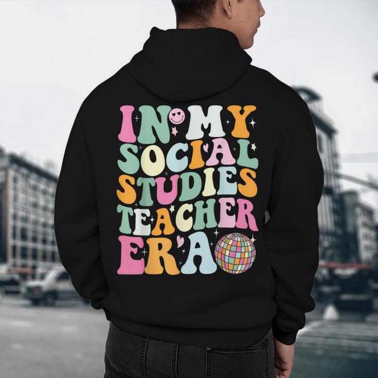 In My Social Studies Teacher Era Cute Social Studies Teacher Men's Hoodie Back Print, novelty gifts, funny gifts In My Social Studies Teacher Era Cute Social Studies Teacher Men's Hoodie Back Print, novelty gifts, funny gifts