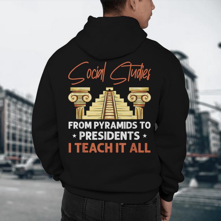 Social Studies Teacher World History Teacher Men Women Men's Hoodie Back Print, novelty gifts, funny gifts Social Studies Teacher World History Teacher Men Women Men's Hoodie Back Print, novelty gifts, funny gifts