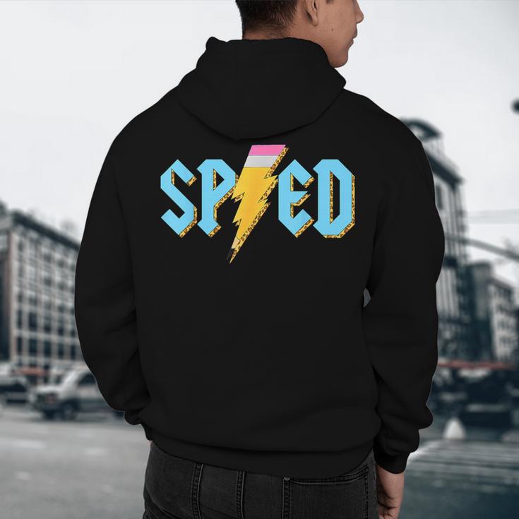 Special Education SPED Rocks Teacher Back To School Rock Men's Hoodie Back Print, novelty gifts, funny gifts Special Education SPED Rocks Teacher Back To School Rock Men's Hoodie Back Print, novelty gifts, funny gifts