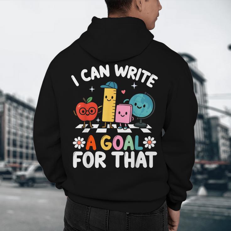 Special Education i Can Write a Goal For That Sped Teacher Men's Hoodie Back Print, novelty gifts, funny gifts Special Education i Can Write a Goal For That Sped Teacher Men's Hoodie Back Print, novelty gifts, funny gifts
