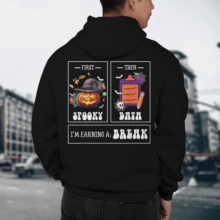 Sped Teacher Halloween First Spooky Then Data Sped Ed Team Men's Hoodie Back Print, novelty gifts, funny gifts Sped Teacher Halloween First Spooky Then Data Sped Ed Team Men's Hoodie Back Print, novelty gifts, funny gifts