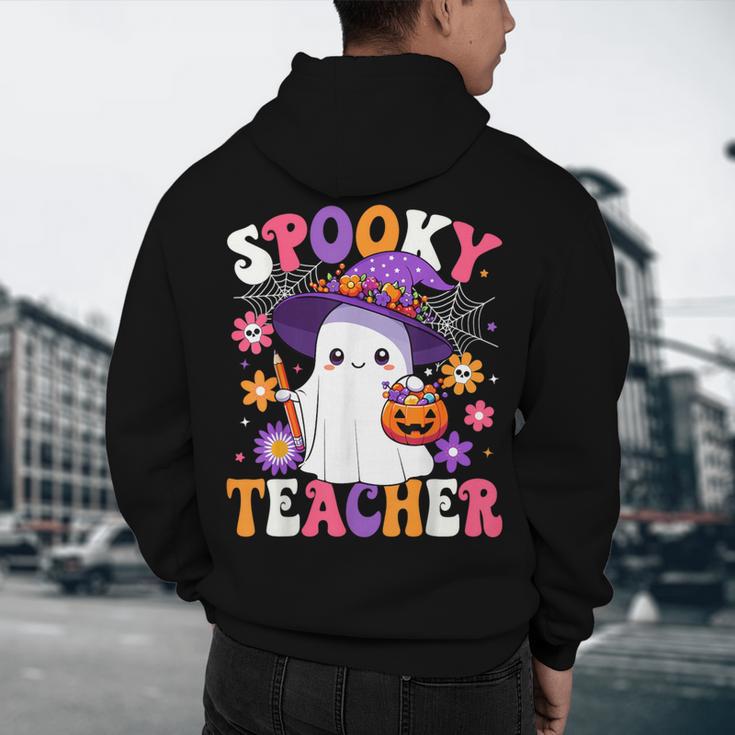 Spooky Teacher Halloween Cute Halloween Teacher Ghost Men's Hoodie Back Print, novelty gifts, funny gifts Spooky Teacher Halloween Cute Halloween Teacher Ghost Men's Hoodie Back Print, novelty gifts, funny gifts