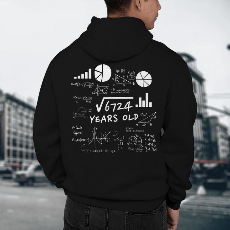 Square Root 82 Year Old Teacher 82nd Birthday For Men Women Kids Men's Hoodie Back Print, novelty gifts, funny gifts Square Root 82 Year Old Teacher 82nd Birthday For Men Women Kids Men's Hoodie Back Print, novelty gifts, funny gifts