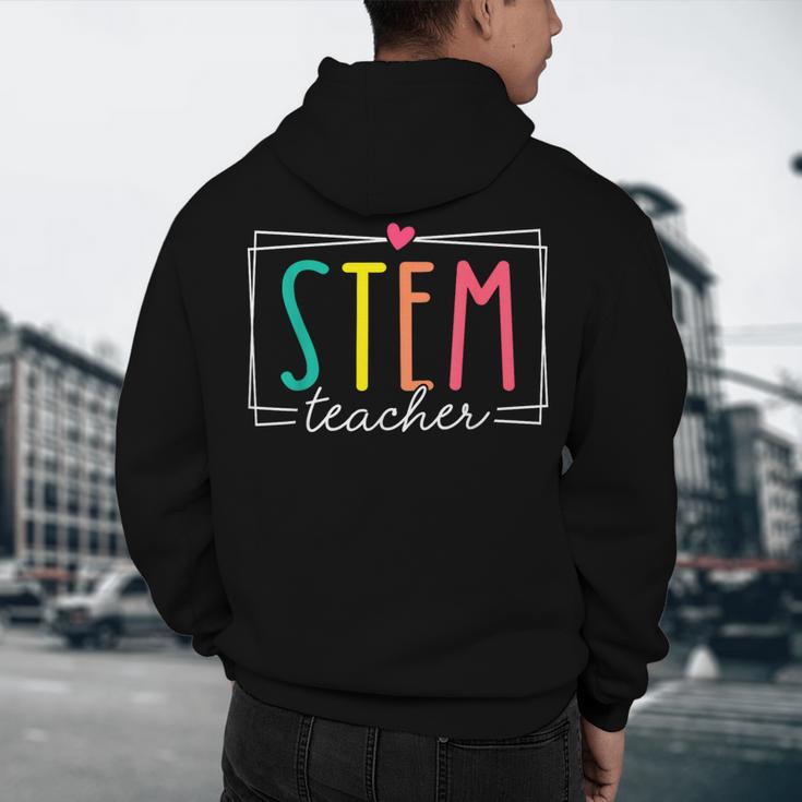 STEM Teacher Science Appreciation Women Back To School Men's Hoodie Back Print, novelty gifts, funny gifts STEM Teacher Science Appreciation Women Back To School Men's Hoodie Back Print, novelty gifts, funny gifts