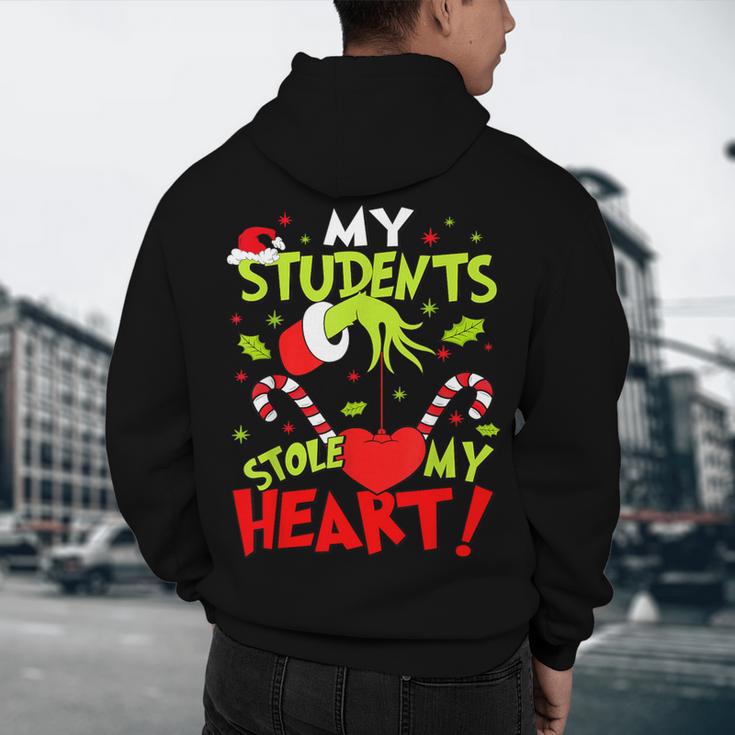 My Students Stole My Heart Teacher Holiday Merry Christmas Men's Hoodie Back Print, novelty gifts, funny gifts My Students Stole My Heart Teacher Holiday Merry Christmas Men's Hoodie Back Print, novelty gifts, funny gifts