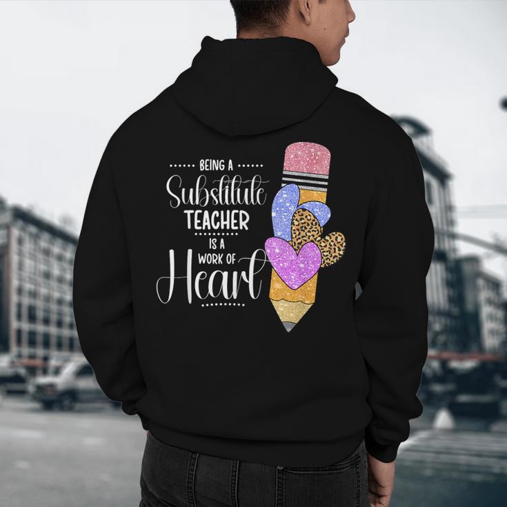 Being A Substitute Teacher Substitute Teaching Men's Hoodie Back Print, novelty gifts, funny gifts Being A Substitute Teacher Substitute Teaching Men's Hoodie Back Print, novelty gifts, funny gifts