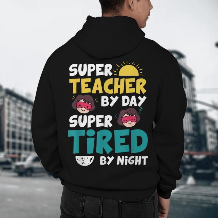 Super Hero Teacher Superheroes Men's Hoodie Back Print, novelty gifts, funny gifts Super Hero Teacher Superheroes Men's Hoodie Back Print, novelty gifts, funny gifts