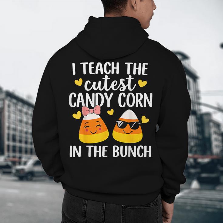 I Teach The Cutest Candy Corn In The Bunch Teacher Halloween Men's Hoodie Back Print, novelty gifts, funny gifts I Teach The Cutest Candy Corn In The Bunch Teacher Halloween Men's Hoodie Back Print, novelty gifts, funny gifts