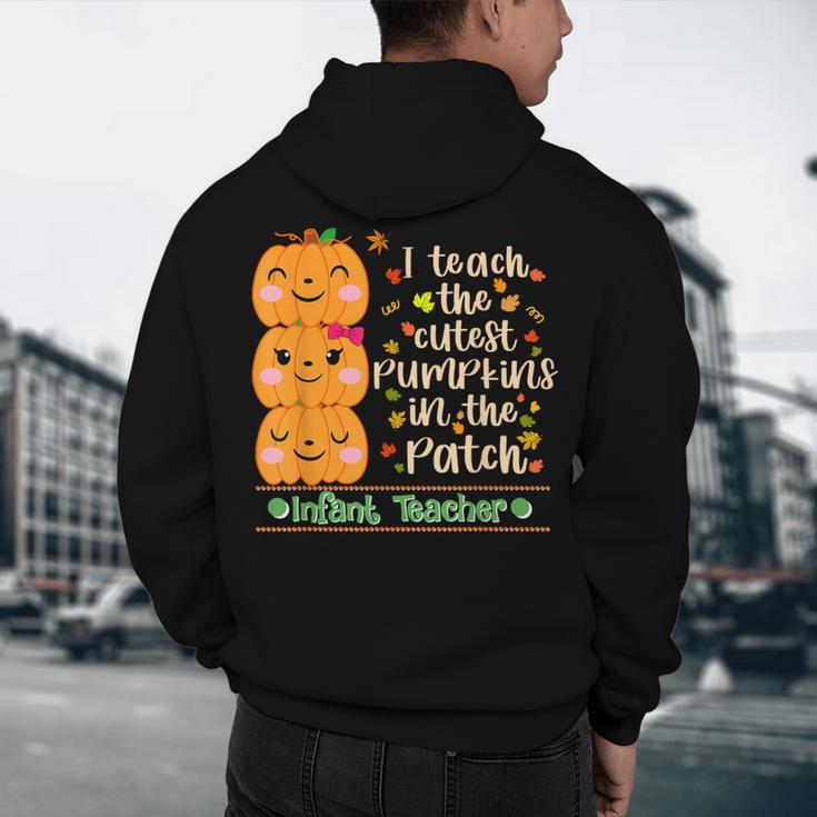 I Teach The Cutest Pumpkins In The Patch Infant Teacher Men's Hoodie Back Print, novelty gifts, funny gifts I Teach The Cutest Pumpkins In The Patch Infant Teacher Men's Hoodie Back Print, novelty gifts, funny gifts
