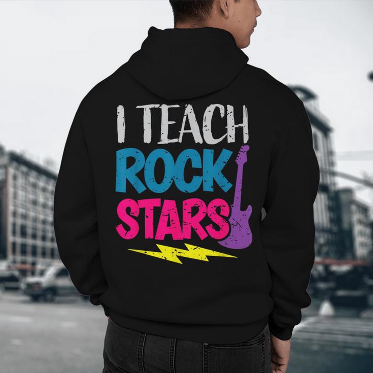 I Teach Rockstars Tee Orchestra Music Teacher Back To School Men's Hoodie Back Print, novelty gifts, funny gifts I Teach Rockstars Tee Orchestra Music Teacher Back To School Men's Hoodie Back Print, novelty gifts, funny gifts