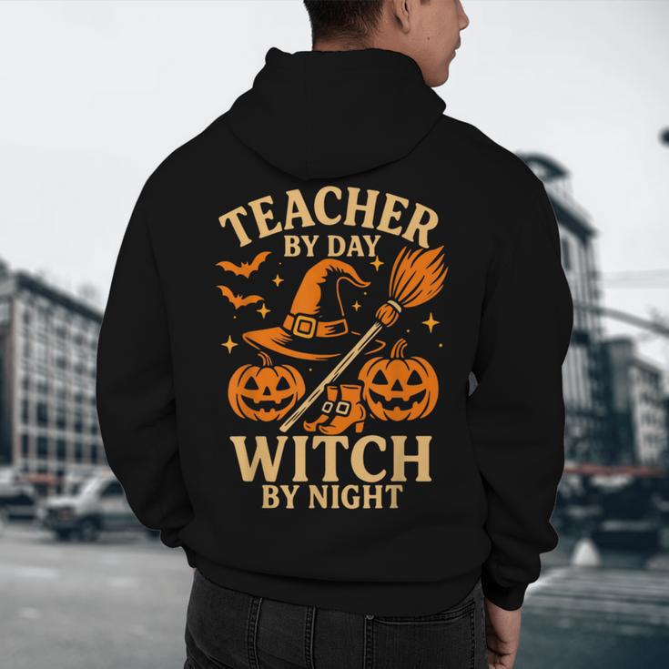 Teacher By Day Witch By Night Halloween Teacher Witch Men's Hoodie Back Print, novelty gifts, funny gifts Teacher By Day Witch By Night Halloween Teacher Witch Men's Hoodie Back Print, novelty gifts, funny gifts