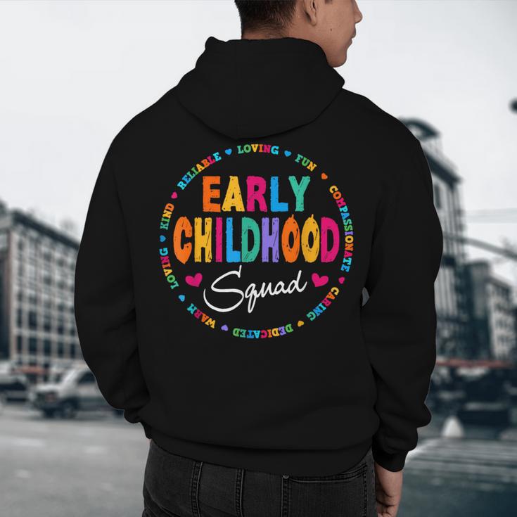 Teacher Early Childhood Squad T-Shirt Men's Hoodie Back Print, novelty gifts, funny gifts Teacher Early Childhood Squad T-Shirt Men's Hoodie Back Print, novelty gifts, funny gifts