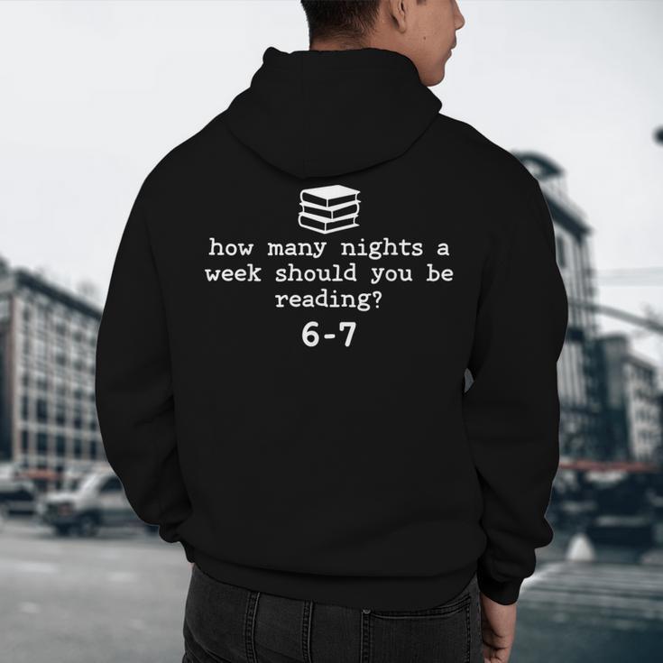 Teacher Haunted By 6-7 Halloween 6 7 Reading Book 67 Men's Hoodie Back Print, novelty gifts, funny gifts Teacher Haunted By 6-7 Halloween 6 7 Reading Book 67 Men's Hoodie Back Print, novelty gifts, funny gifts