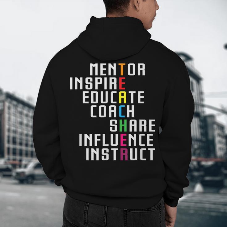 Teacher Inspirational Educator Favorite School Teacher Men Women Girls Kids Men's Hoodie Back Print, novelty gifts, funny gifts Teacher Inspirational Educator Favorite School Teacher Men Women Girls Kids Men's Hoodie Back Print, novelty gifts, funny gifts