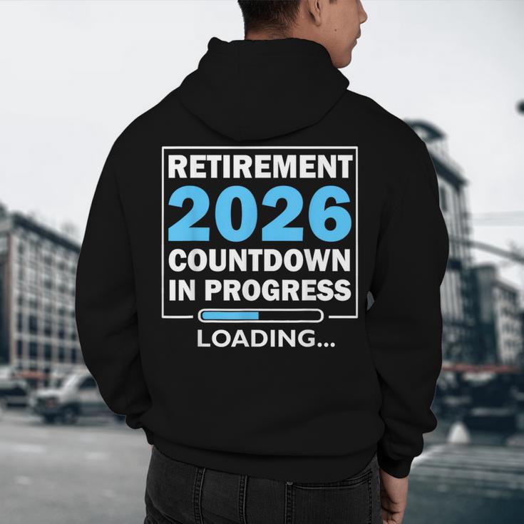 Teacher Retirement Class Of 2026 Loading Retired Men's Hoodie Back Print, novelty gifts, funny gifts Teacher Retirement Class Of 2026 Loading Retired Men's Hoodie Back Print, novelty gifts, funny gifts