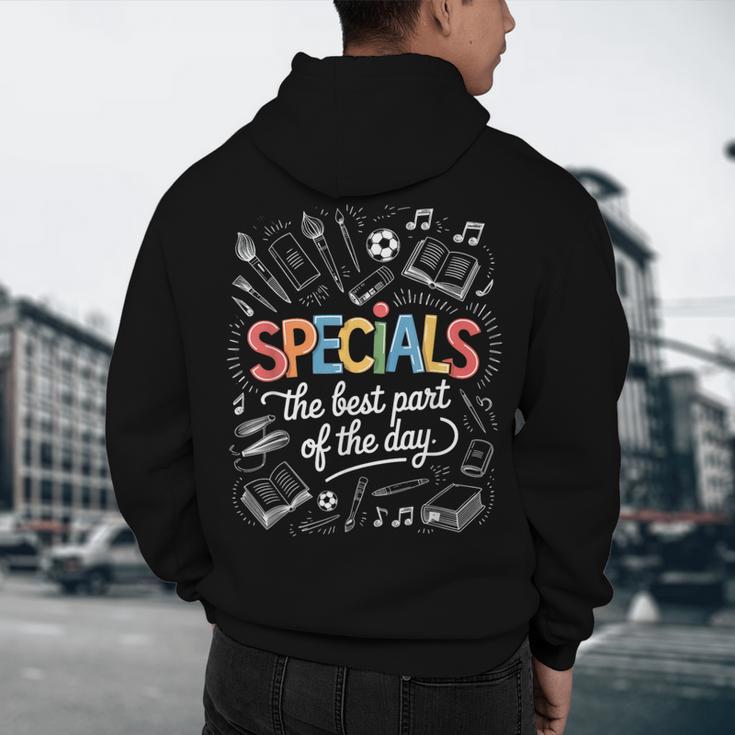 Teacher Specials The Best Part Of The Day Specials Squad Men's Hoodie Back Print, novelty gifts, funny gifts Teacher Specials The Best Part Of The Day Specials Squad Men's Hoodie Back Print, novelty gifts, funny gifts