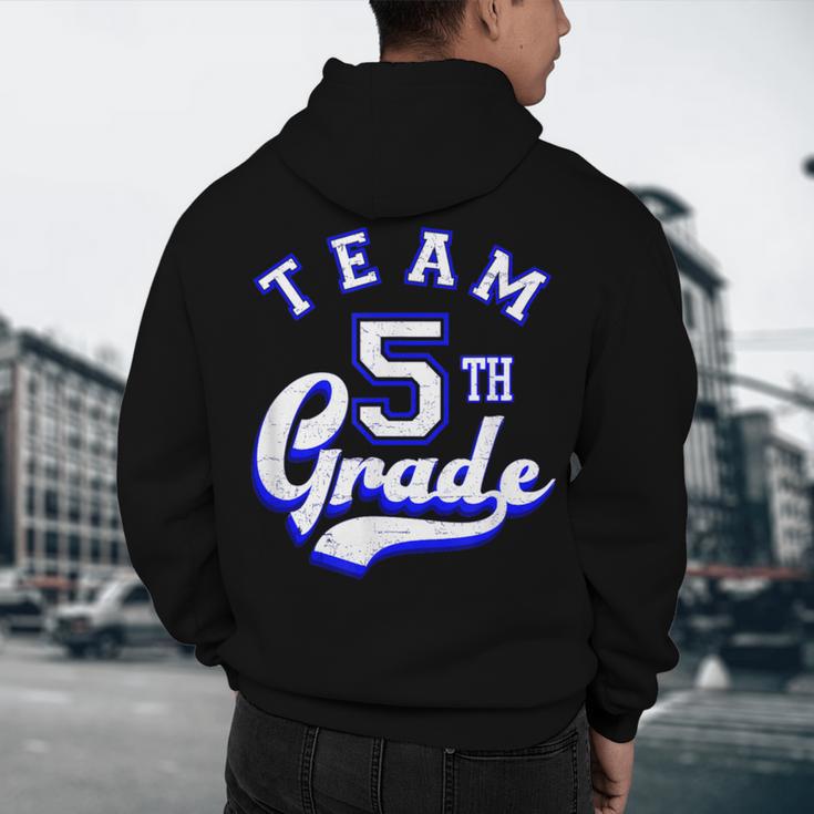 Team 5th Grade Fifth For Teacher Or Students Men's Hoodie Back Print, novelty gifts, funny gifts Team 5th Grade Fifth For Teacher Or Students Men's Hoodie Back Print, novelty gifts, funny gifts