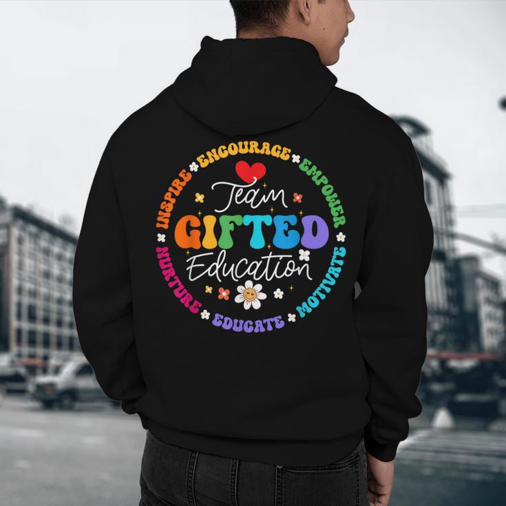 Team Ed Education Teacher Appreciation Back To School Men's Hoodie Back Print, novelty gifts, funny gifts Team Ed Education Teacher Appreciation Back To School Men's Hoodie Back Print, novelty gifts, funny gifts