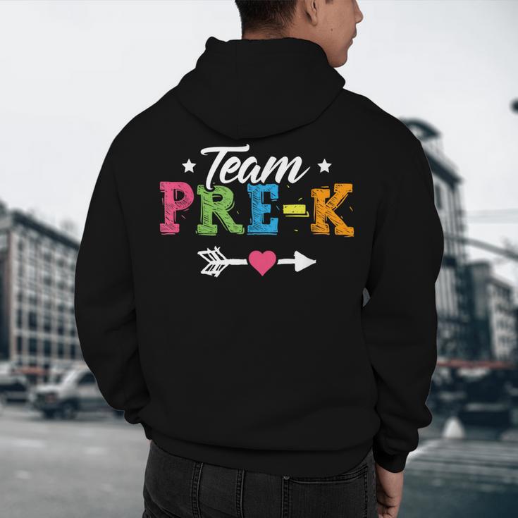 Team Pre-K Shirt PreSchool Teacher Student Back To School Men's Hoodie Back Print, novelty gifts, funny gifts Team Pre-K Shirt PreSchool Teacher Student Back To School Men's Hoodie Back Print, novelty gifts, funny gifts