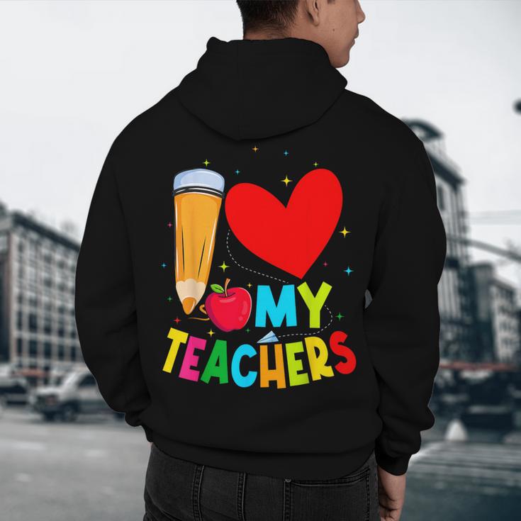 Teens Graduation I Heart My Teachers I Love My Teachers Men's Hoodie Back Print, novelty gifts, funny gifts Teens Graduation I Heart My Teachers I Love My Teachers Men's Hoodie Back Print, novelty gifts, funny gifts