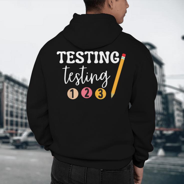 Testing Testing 123 Cute Math Teacher Student Test Day Men Women Girls Kids Men's Hoodie Back Print, novelty gifts, funny gifts Testing Testing 123 Cute Math Teacher Student Test Day Men Women Girls Kids Men's Hoodie Back Print, novelty gifts, funny gifts