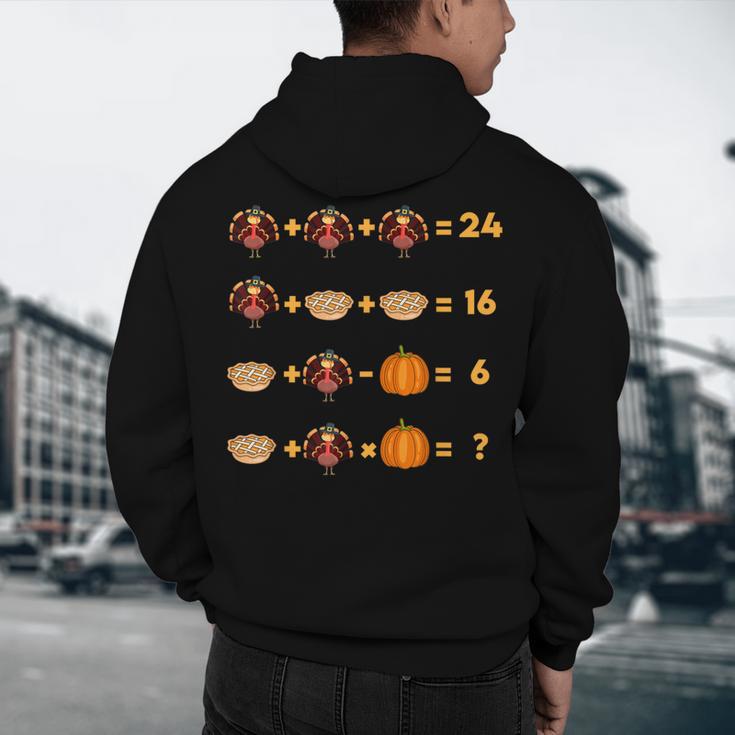 Thanksgiving Order Of Operations Turkey Quiz Math Teacher Men's Hoodie Back Print, novelty gifts, funny gifts Thanksgiving Order Of Operations Turkey Quiz Math Teacher Men's Hoodie Back Print, novelty gifts, funny gifts