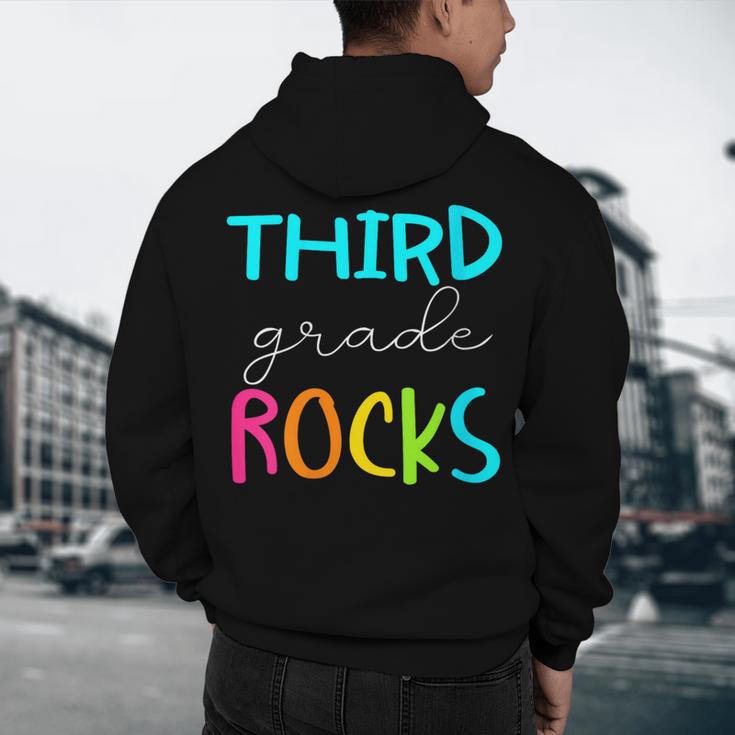 Third Grade Rocks Shirt Team 3rd Grade Teacher Men's Hoodie Back Print, novelty gifts, funny gifts Third Grade Rocks Shirt Team 3rd Grade Teacher Men's Hoodie Back Print, novelty gifts, funny gifts