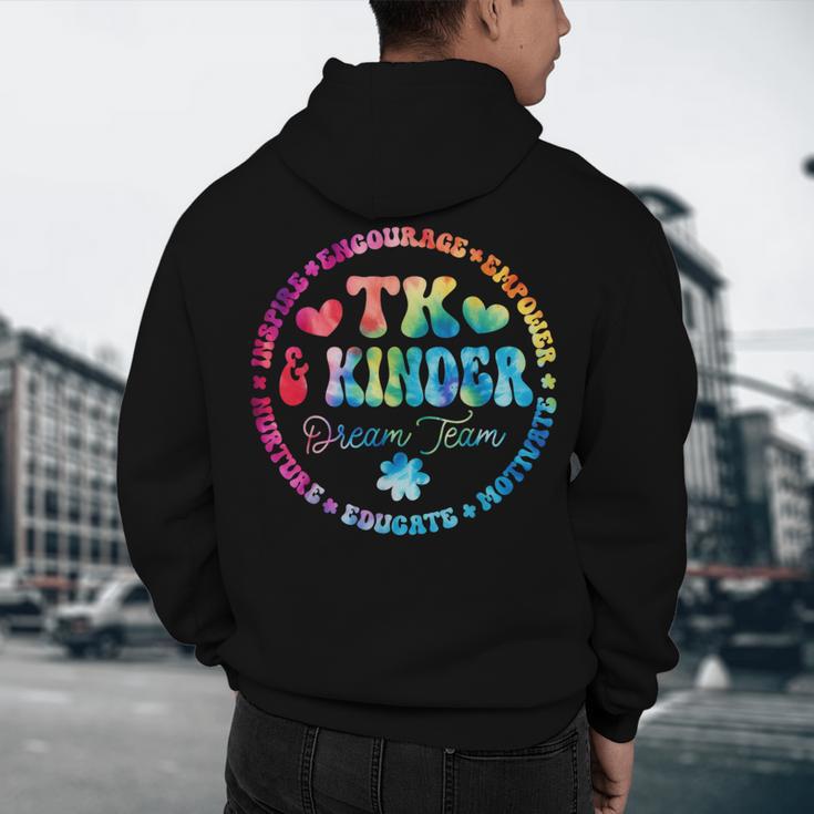 TK & Kinder Dream Team Transitional Kindergarten Teacher Men's Hoodie Back Print, novelty gifts, funny gifts TK & Kinder Dream Team Transitional Kindergarten Teacher Men's Hoodie Back Print, novelty gifts, funny gifts