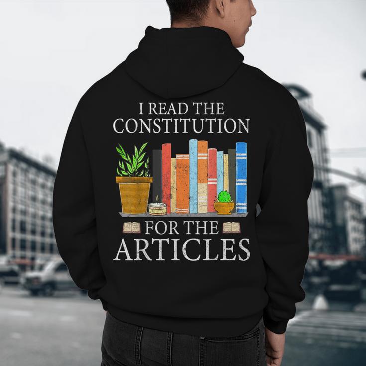 History Teacher I Read The Constitution For The Articles For Men Women Men's Hoodie Back Print, novelty gifts, funny gifts History Teacher I Read The Constitution For The Articles For Men Women Men's Hoodie Back Print, novelty gifts, funny gifts