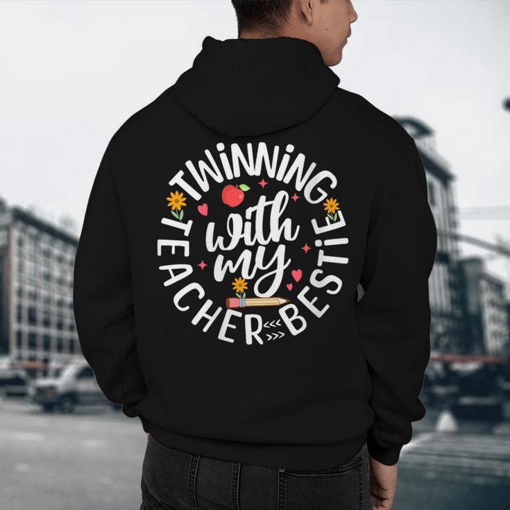 Twin Day For Spirit Week Teacher Bestie Matching Men's Hoodie Back Print, novelty gifts, funny gifts Twin Day For Spirit Week Teacher Bestie Matching Men's Hoodie Back Print, novelty gifts, funny gifts