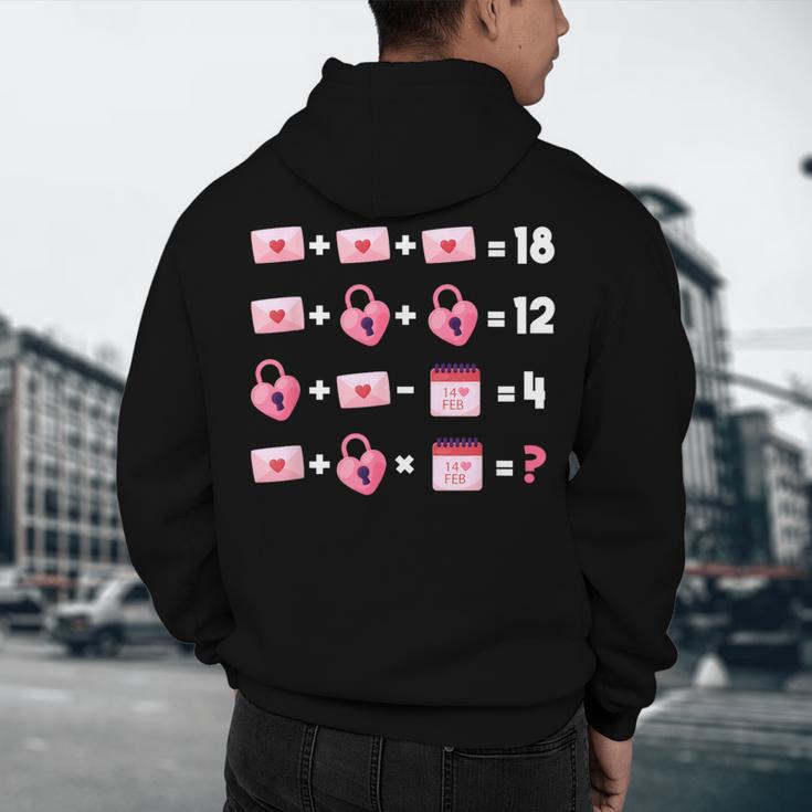 Valentines Day Order Of Operations Valentines Math Teacher Men's Hoodie Back Print, novelty gifts, funny gifts Valentines Day Order Of Operations Valentines Math Teacher Men's Hoodie Back Print, novelty gifts, funny gifts