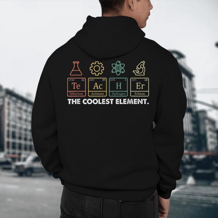 Vintage The Coolest Element Periodic Table Chemist Teacher Men's Hoodie Back Print, novelty gifts, funny gifts Vintage The Coolest Element Periodic Table Chemist Teacher Men's Hoodie Back Print, novelty gifts, funny gifts