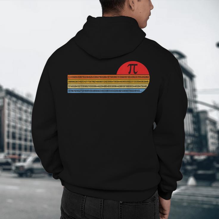 Vintage Pi Day 314 TShirt- Math Teacher Student Geek Men's Hoodie Back Print, novelty gifts, funny gifts