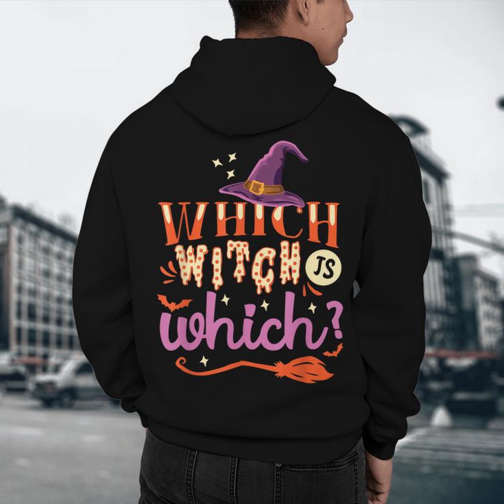 Which Witch Is Which Halloween English Teacher Men's Hoodie Back Print, novelty gifts, funny gifts Which Witch Is Which Halloween English Teacher Men's Hoodie Back Print, novelty gifts, funny gifts