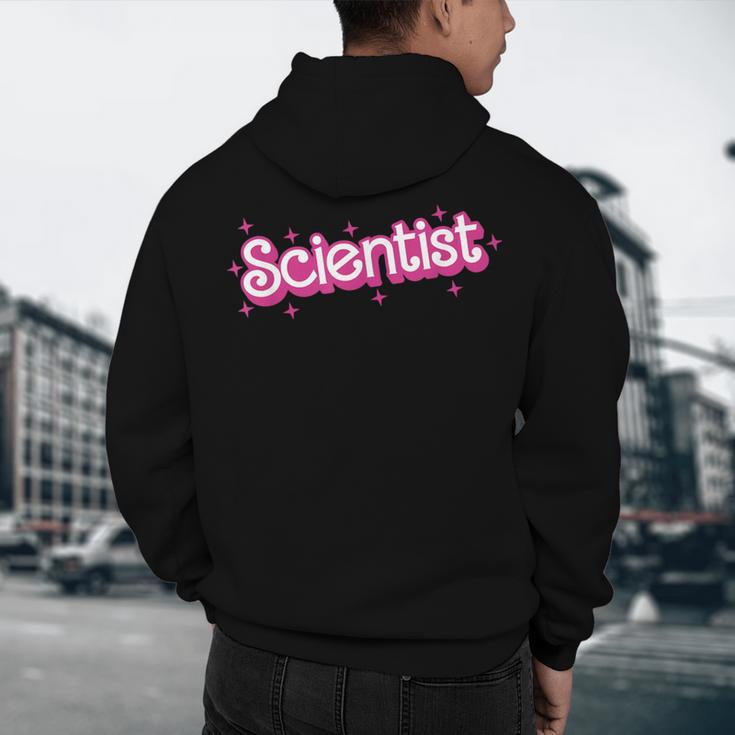 Women Retro Pink Scientist Science Teacher Back To School Men's Hoodie Back Print, novelty gifts, funny gifts Women Retro Pink Scientist Science Teacher Back To School Men's Hoodie Back Print, novelty gifts, funny gifts