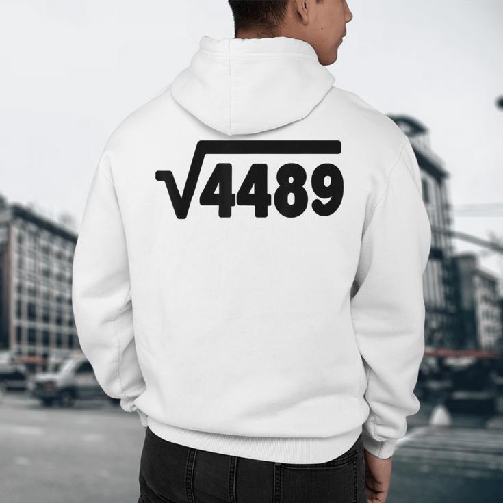 67 Meme Square Root 4489 Six Seven Slang Math Teacher Men's Hoodie Back Print, novelty gifts, funny gifts 67 Meme Square Root 4489 Six Seven Slang Math Teacher Men's Hoodie Back Print, novelty gifts, funny gifts