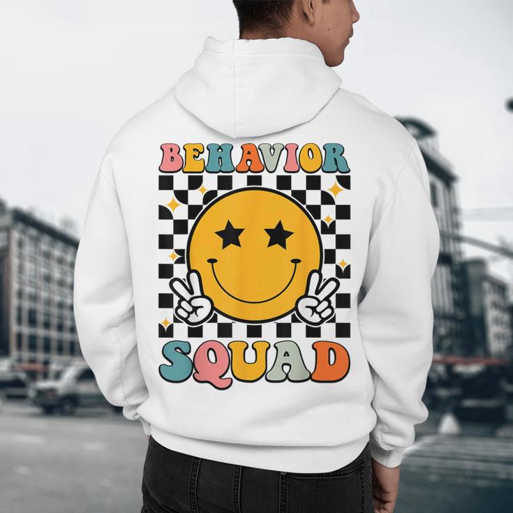 Behavior Squad Specialist Analyst Behavior Teacher Retro Men's Hoodie Back Print, novelty gifts, funny gifts Behavior Squad Specialist Analyst Behavior Teacher Retro Men's Hoodie Back Print, novelty gifts, funny gifts