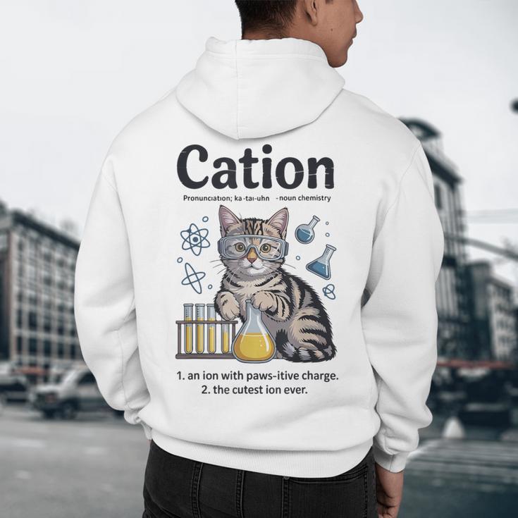 Cation Shirt Cat Science Chemistry Teacher Chemist Pun Men's Hoodie Back Print, novelty gifts, funny gifts Cation Shirt Cat Science Chemistry Teacher Chemist Pun Men's Hoodie Back Print, novelty gifts, funny gifts