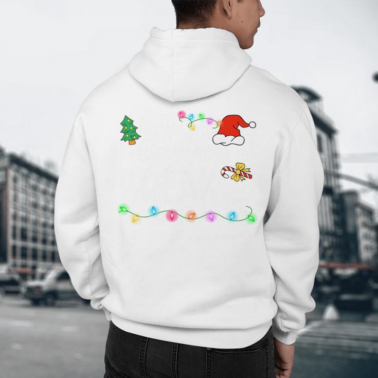 Is It Christmas Break Yet Teacher Xmas Light Santa Hat Men's Hoodie Back Print, novelty gifts, funny gifts Is It Christmas Break Yet Teacher Xmas Light Santa Hat Men's Hoodie Back Print, novelty gifts, funny gifts