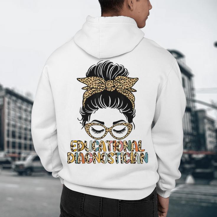 Cute Educational Diagnostician Teacher Appreciation Week Men Women Men's Hoodie Back Print, novelty gifts, funny gifts Cute Educational Diagnostician Teacher Appreciation Week Men Women Men's Hoodie Back Print, novelty gifts, funny gifts