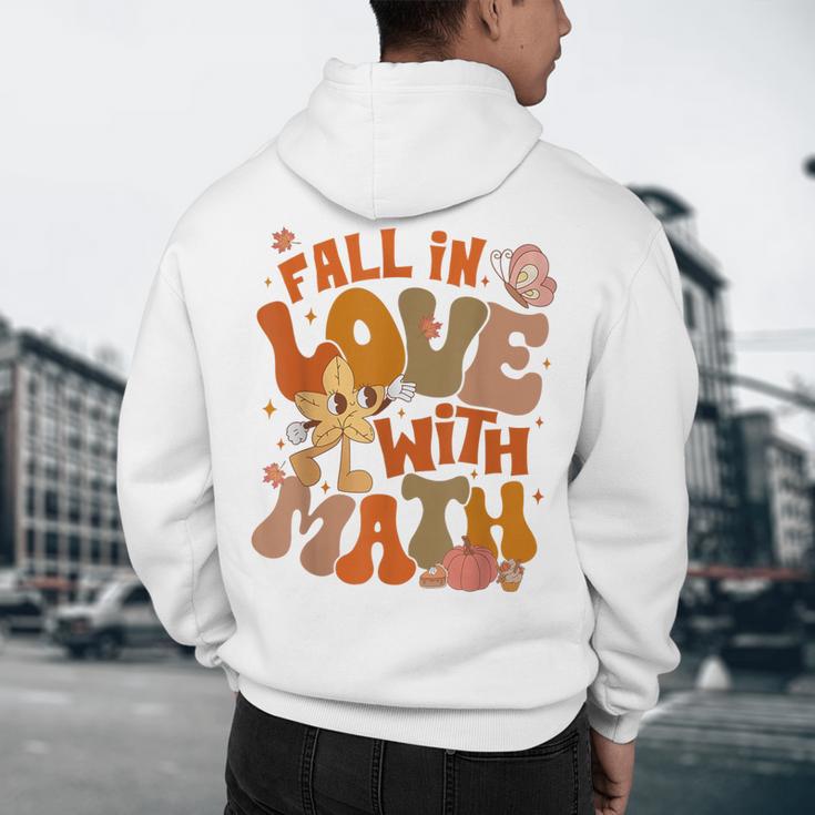 Fall In Love With Science Math Teacher Fall Thanksgiving Men's Hoodie Back Print, novelty gifts, funny gifts Fall In Love With Science Math Teacher Fall Thanksgiving Men's Hoodie Back Print, novelty gifts, funny gifts
