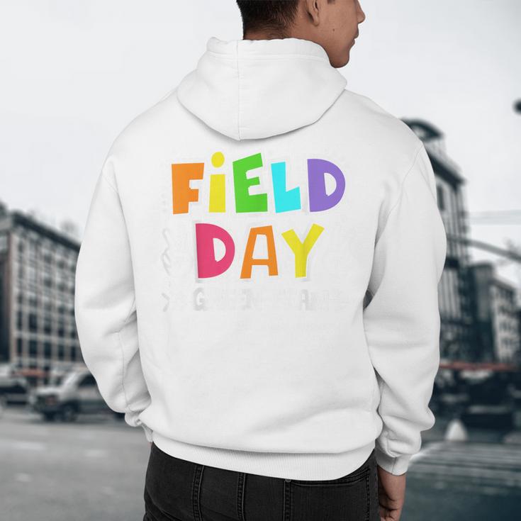 Field Day Green Team For Teacher Kids Field Day Games Men's Hoodie Back Print, novelty gifts, funny gifts Field Day Green Team For Teacher Kids Field Day Games Men's Hoodie Back Print, novelty gifts, funny gifts