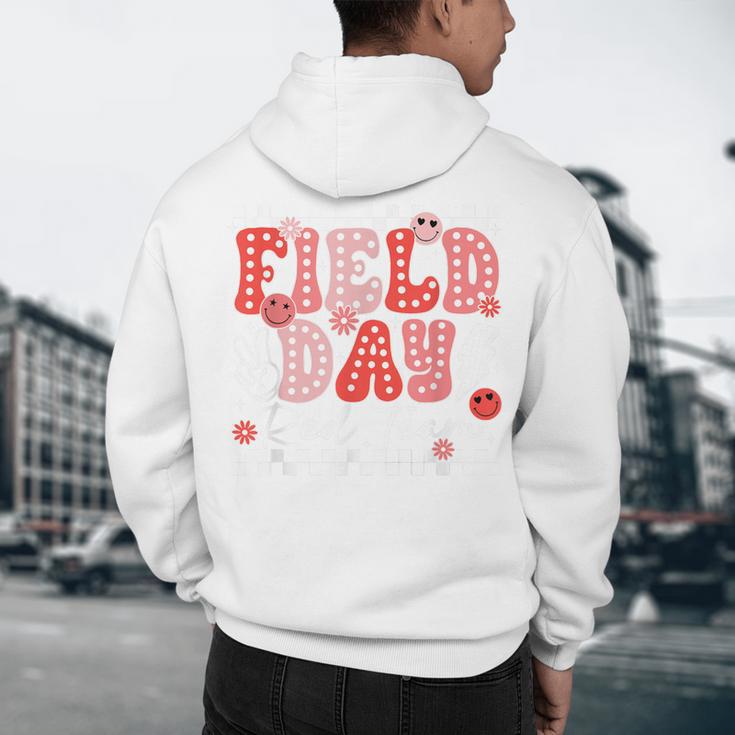 Field Day Red Team Outdoor Field Day Games For Kids Teacher Men's Hoodie Back Print, novelty gifts, funny gifts
