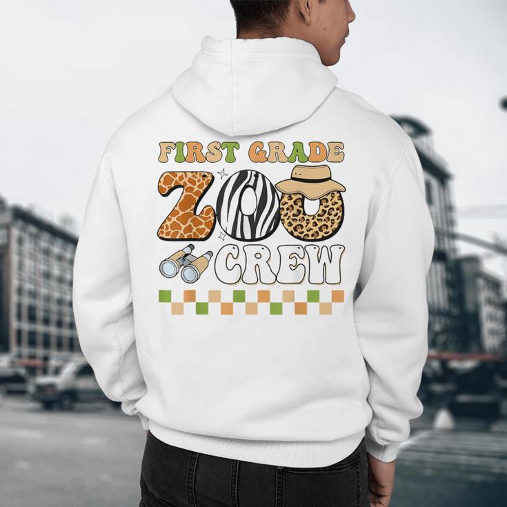 Field Zoo Trip Teacher First Grade Crew Back To School Men's Hoodie Back Print, novelty gifts, funny gifts Field Zoo Trip Teacher First Grade Crew Back To School Men's Hoodie Back Print, novelty gifts, funny gifts