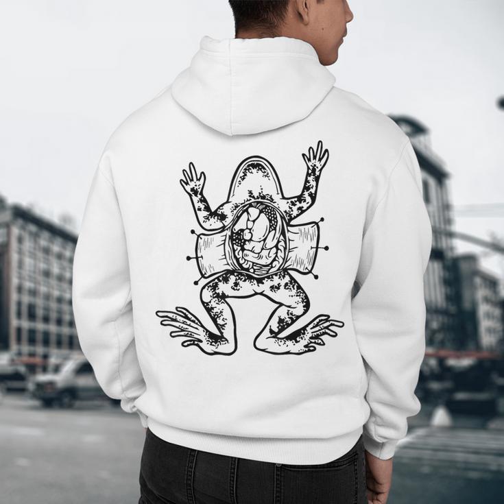 Frog Dissection Biology Anatomy Lab Science Teacher Men's Hoodie Back Print, novelty gifts, funny gifts Frog Dissection Biology Anatomy Lab Science Teacher Men's Hoodie Back Print, novelty gifts, funny gifts