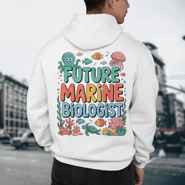 Future Marine Biologist Student Biology Teacher Kids Men's Hoodie Back Print, novelty gifts, funny gifts Future Marine Biologist Student Biology Teacher Kids Men's Hoodie Back Print, novelty gifts, funny gifts