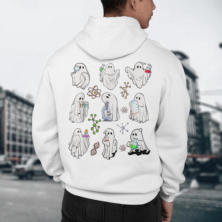 Ghost Science Teacher Chemistry Laboratory Halloween Costume Men's Hoodie Back Print, novelty gifts, funny gifts Ghost Science Teacher Chemistry Laboratory Halloween Costume Men's Hoodie Back Print, novelty gifts, funny gifts