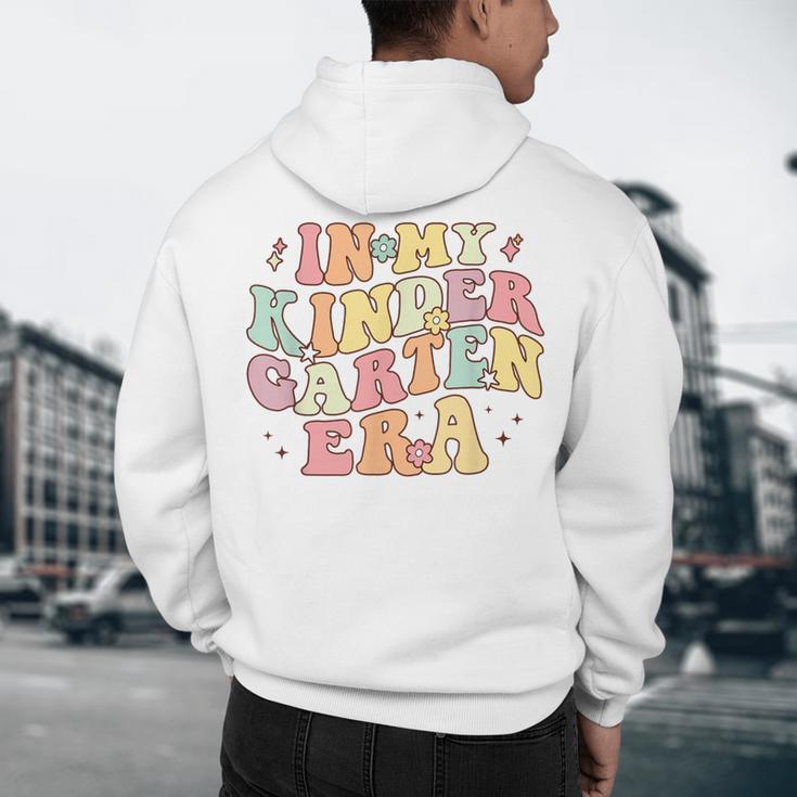 In My Kindergarten Era Retro Back To School Teacher Student Men's Hoodie Back Print, novelty gifts, funny gifts In My Kindergarten Era Retro Back To School Teacher Student Men's Hoodie Back Print, novelty gifts, funny gifts